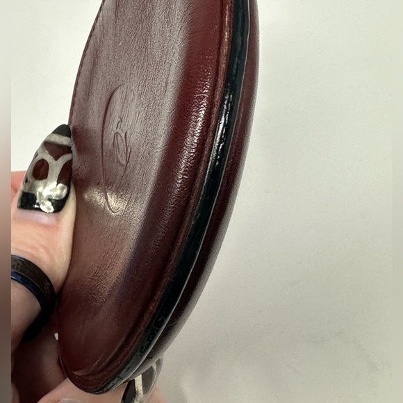 Cartier Vintage coin case Bordeaux Leather GUC​​ - Picture 2 of 9